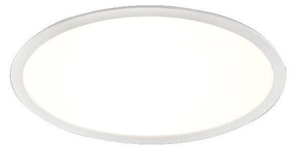Plafoniera LIGHT-POINT, dimmerabile, Bianco, Soggiorno, Alluminio