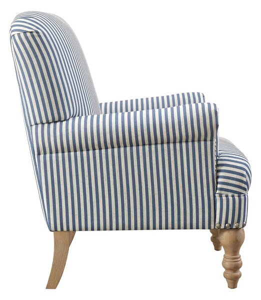 Poltrona in lino blu Jaya - Støraa