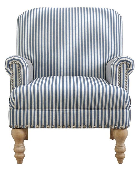 Poltrona in lino blu Jaya - Støraa
