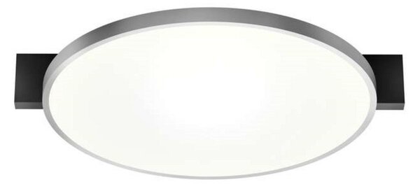Plafoniera LIGHT-POINT, dimmerabile, Nero, Camera da letto, Alluminio