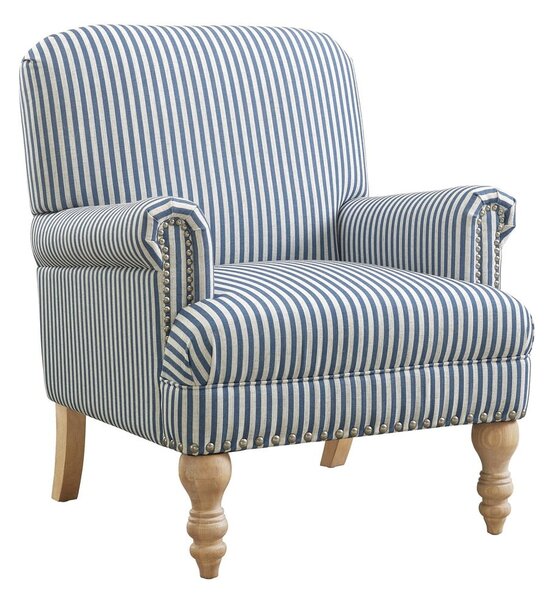 Poltrona in lino blu Jaya - Støraa