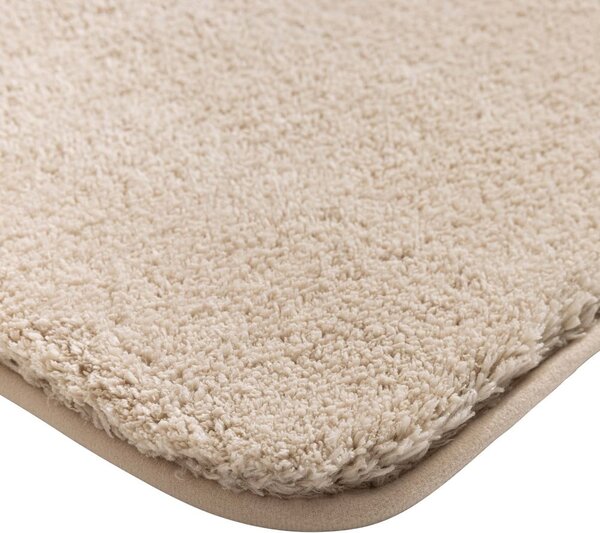 Tappetino per il bagno marrone chiaro 50x80 cm Mael – douceur d'intérieur