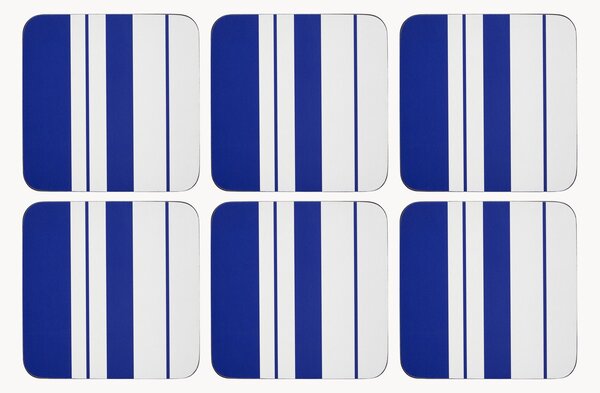 Set di 6 sottobicchieri Steccato