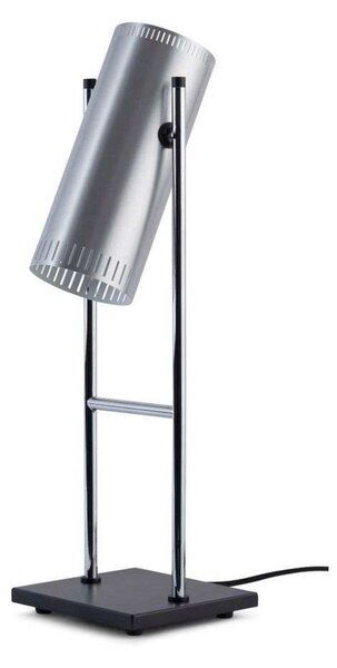 Lampade da tavolo Warm Nordic, Trombone, Metallizzato, Soggiorno, Alluminio, Design