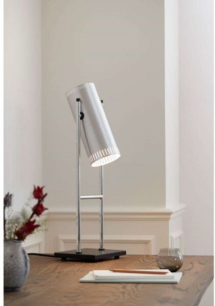 Lampade da tavolo Warm Nordic, Trombone, Metallizzato, Soggiorno, Alluminio, Design