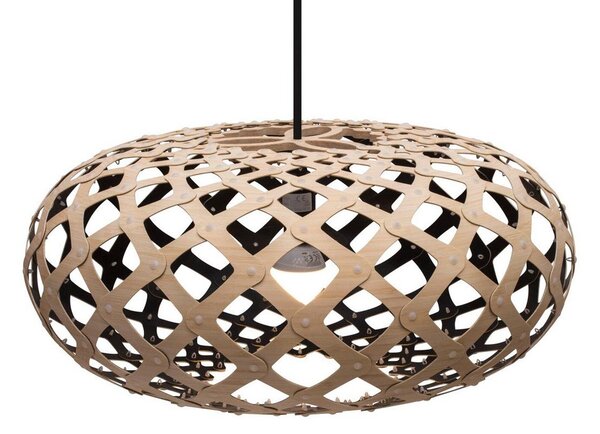 Lampada a sospensione david trubridge, Nero, Soggiorno, Bambù