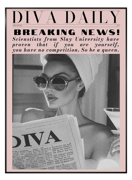 Dipinto 50x70 cm Diva – Styler