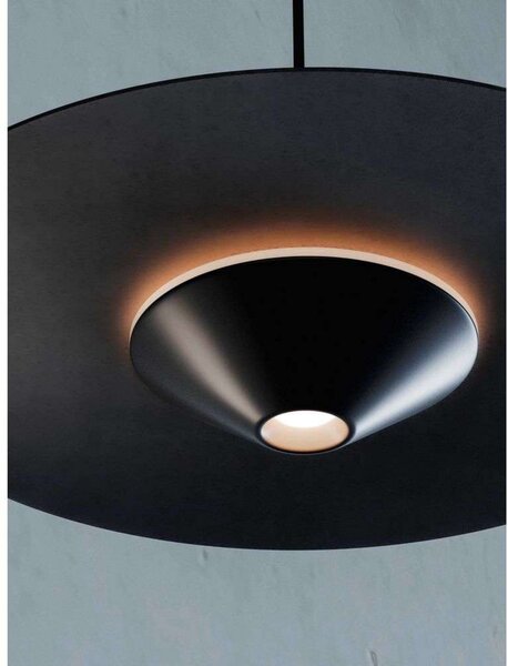 Lampada a sospensione Diesel Living with Lodes, dimmerabile, Nero, Cucina, Metallo