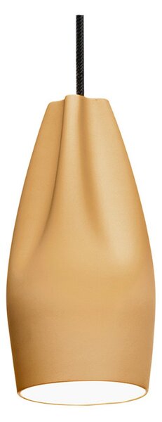 Lampada a sospensione MARSET, Giallo, Sala da pranzo, Ceramica