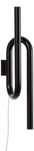Applique da parete Foscarini, Tobia, Nero, Soggiorno, Metallo, Design