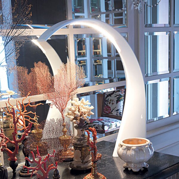 Lampade da tavolo Kartell, Taj, Bianco, Soggiorno, Plastica, Design