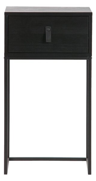 Comodino nero con cassetto Zola - WOOOD