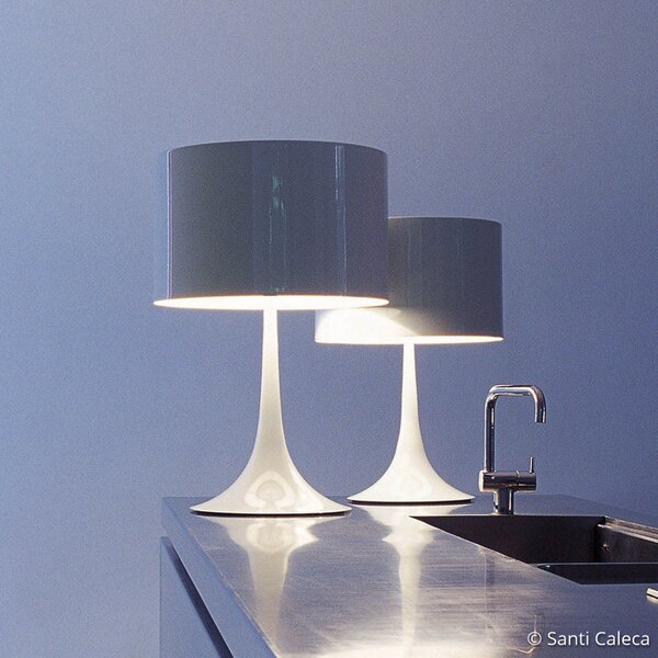 Lampade da tavolo FLOS, SPUN, dimmerabile, Bianco, Soggiorno, Metallo, Design