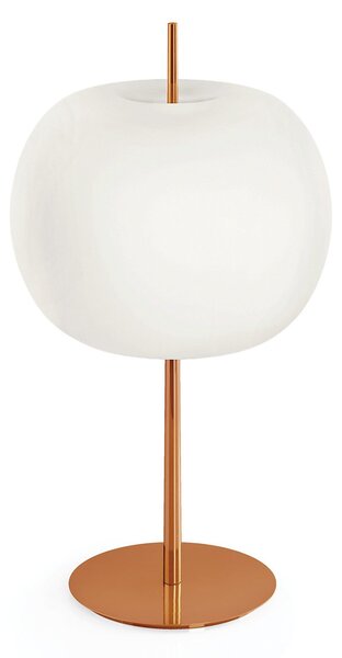 Lampade da tavolo kdln, Kushi, dimmerabile, Bianco, Soggiorno, Vetro, Design