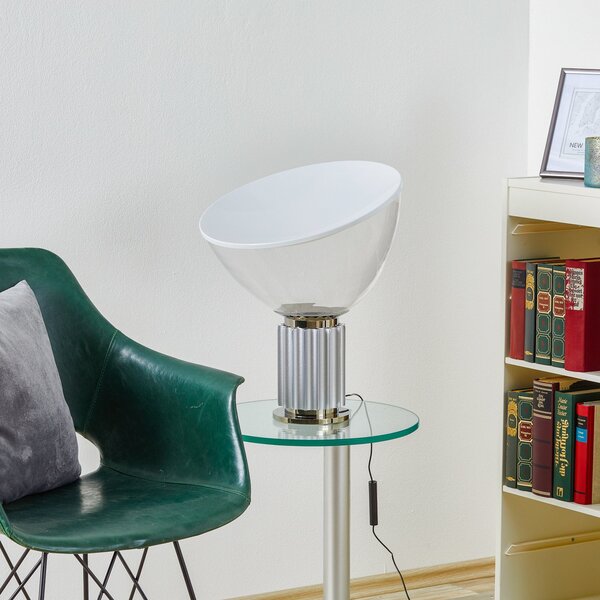 Lampade da tavolo FLOS, Taccia small, dimmerabile, Trasparente, Soggiorno, Metallo, Design