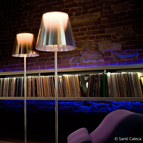 Lampada da terra FLOS, KTribe, dimmerabile, Metallizzato, Soggiorno, Plastica, Design