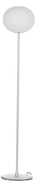 Lampada da terra FLOS, GLO-BALL, dimmerabile, Metallizzato, Soggiorno, Vetro, Design