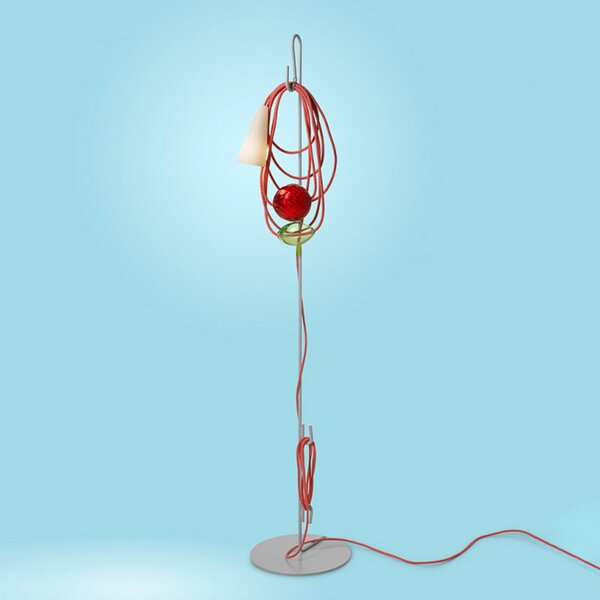 Lampada da terra Foscarini, Filo, Multicolore, Soggiorno, Metallo, Design