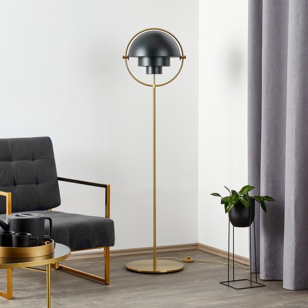 Lampada da terra GUBI, Multi-Lite, Dorato / Ottone, Soggiorno, Metallo, Design