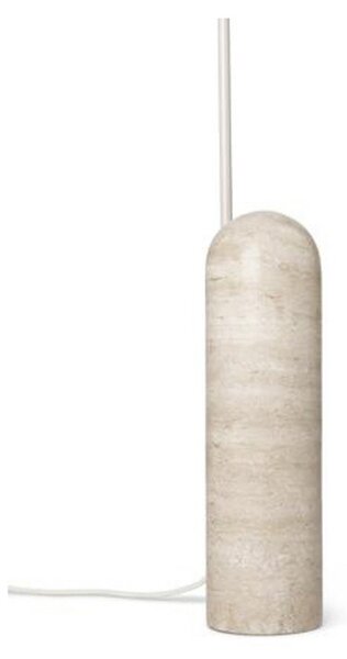 Lampada da terra ferm LIVING, Arum, Beige, Soggiorno, Marmo, Design