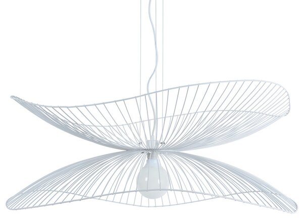 Lampada a sospensione Forestier, Libellule L, dimmerabile, Bianco, Soggiorno, Metallo, Design