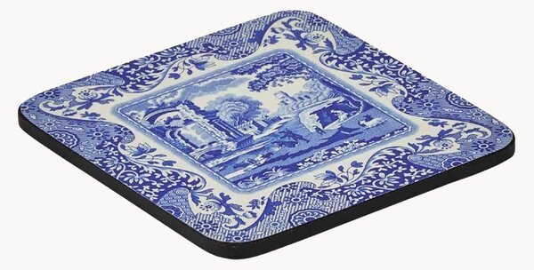 Set di 6 sottobicchieri Blue Italian