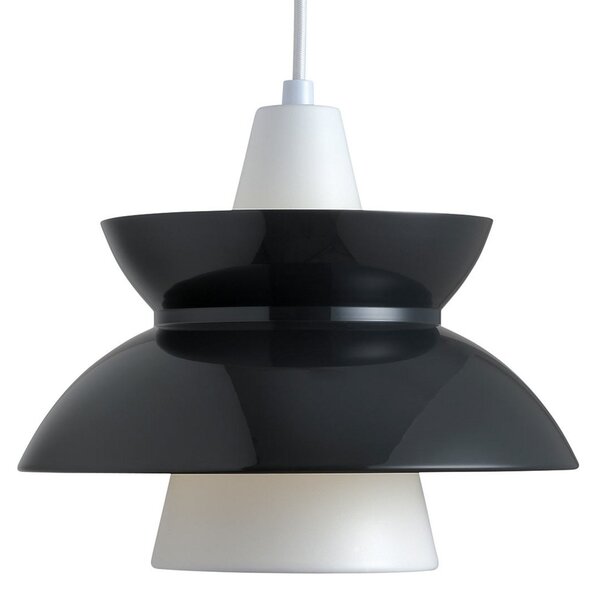 Lampada a sospensione Louis Poulsen, Doo-Wop, dimmerabile, Nero, Soggiorno, Metallo, Design