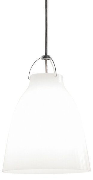 Lampada a sospensione FRITZ HANSEN, Caravaggio P2, dimmerabile, Bianco, Soggiorno, Vetro, Design