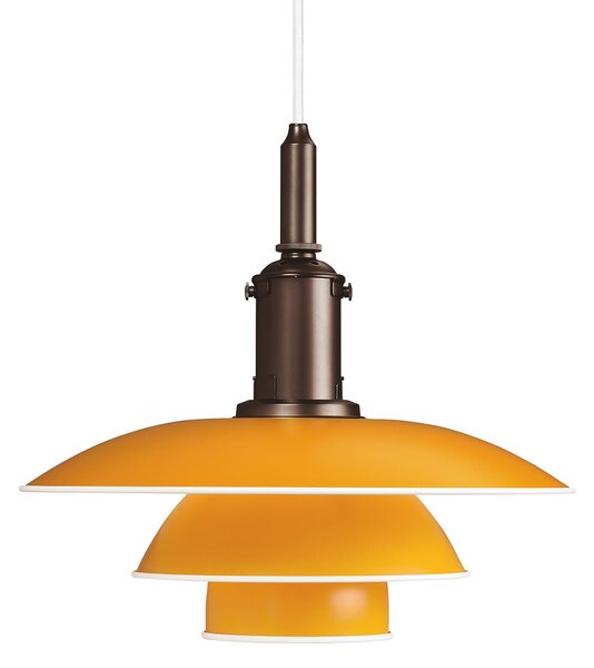 Lampada a sospensione Louis Poulsen, PH 3 1/2-3, dimmerabile, Giallo, Soggiorno, Metallo, Design