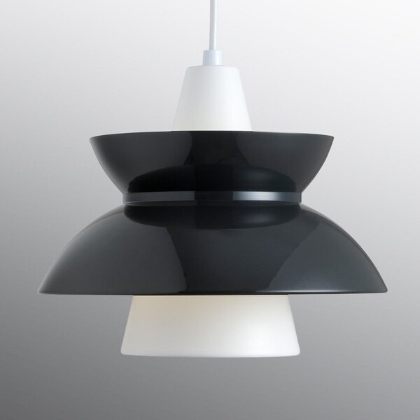 Lampada a sospensione Louis Poulsen, Doo-Wop, dimmerabile, Nero, Soggiorno, Metallo, Design