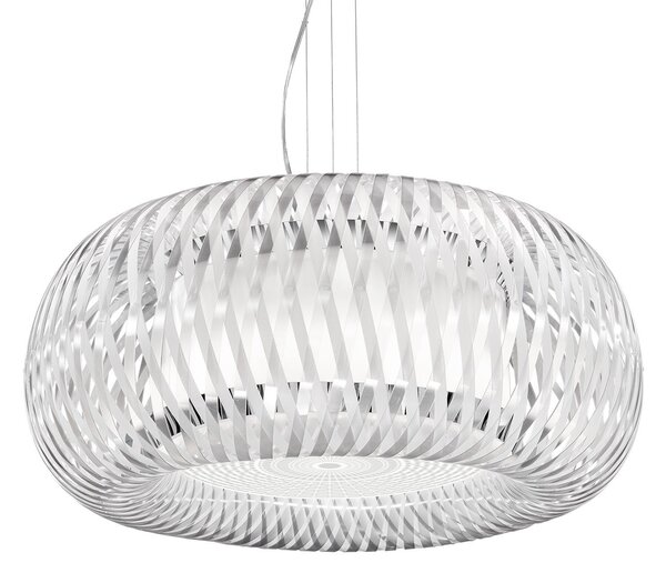 Lampada a sospensione Slamp, Kalatos, dimmerabile, Trasparente, Soggiorno, Plastica, Design