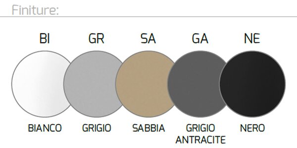Plafoniera Moderna Floppy Metallo Nero 4 Luci Gx53