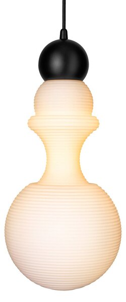 Lampada a sospensione DESIGN BY US, Paris 1920, dimmerabile, Bianco, Soggiorno, Vetro, Design