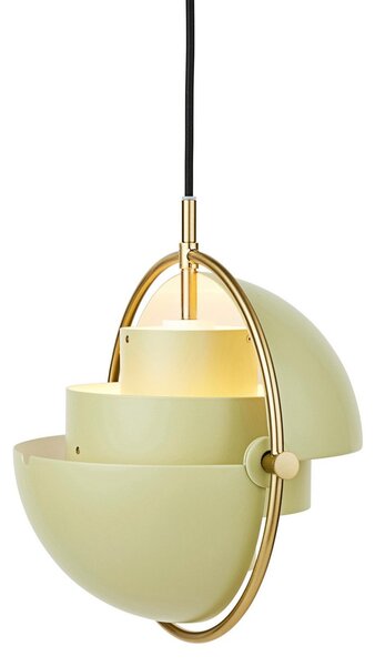 Lampada a sospensione GUBI, Multi-Lite, dimmerabile, Beige, Soggiorno, Metallo, Design