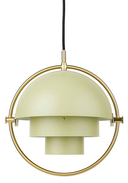 Lampada a sospensione GUBI, Multi-Lite, dimmerabile, Beige, Soggiorno, Metallo, Design