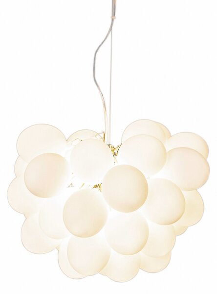 Lampada a sospensione By Rydéns, Gross, dimmerabile, Bianco, Soggiorno, Vetro, Moderno