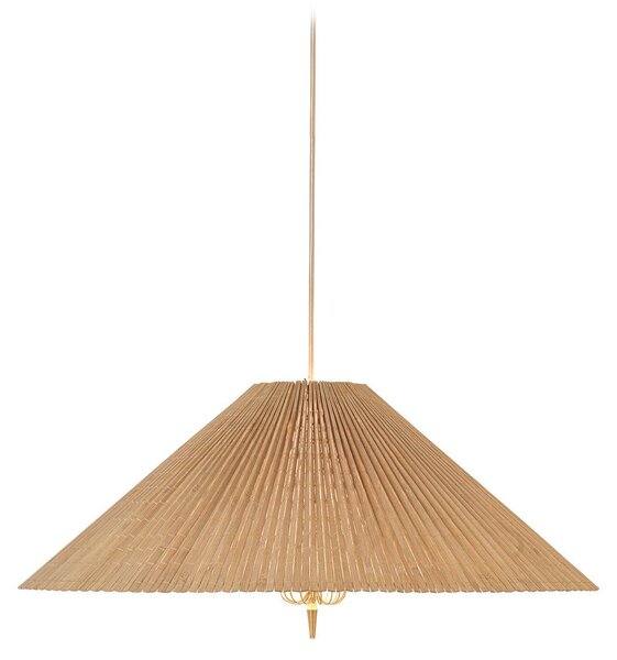 Lampada a sospensione GUBI, 1972, dimmerabile, Legno, Soggiorno, Bambù, Design