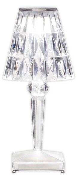 Lampade da esterno Kartell, Battery, Trasparente, Balcone, Plastica, Design