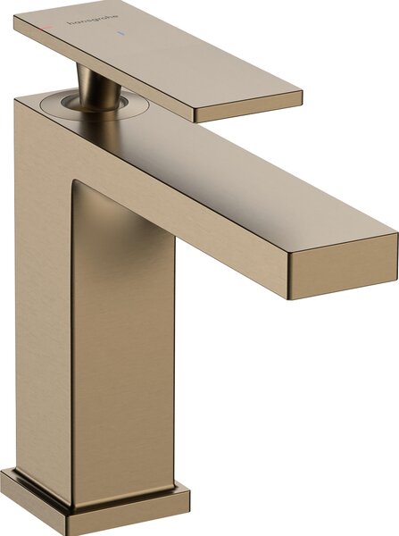 Hansgrohe Tecturis E Mitigeur monocommandé pour lavabo 110, saillie 144mm, sans garniture de vidage, CoolStart, EcoSmart+, 73012140, 73012140