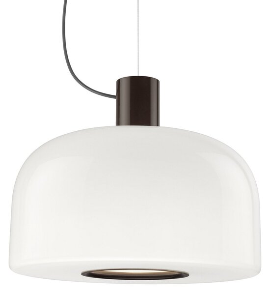 Lampada a sospensione FLOS, Bellhop Glass S2, dimmerabile, Bianco, Soggiorno, Vetro