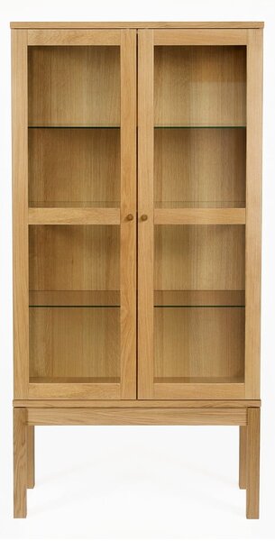 Vetrina in legno di quercia AbbeyWood - Woodman