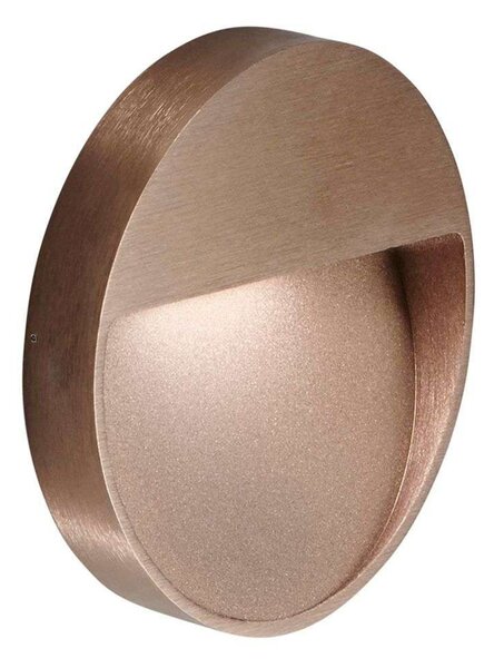 Applique da parete LIGHT-POINT, Bronzo / Ottone anticato, Terrazza, Alluminio