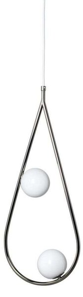 Lampada a sospensione Pholc, Metallizzato, Soggiorno, Metallo