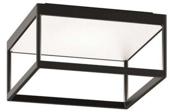 Plafoniera Serien Lighting, dimmerabile, Nero, Soggiorno, Alluminio