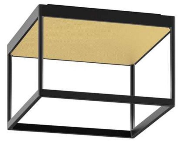 Plafoniera Serien Lighting, dimmerabile, Nero, Soggiorno, Alluminio