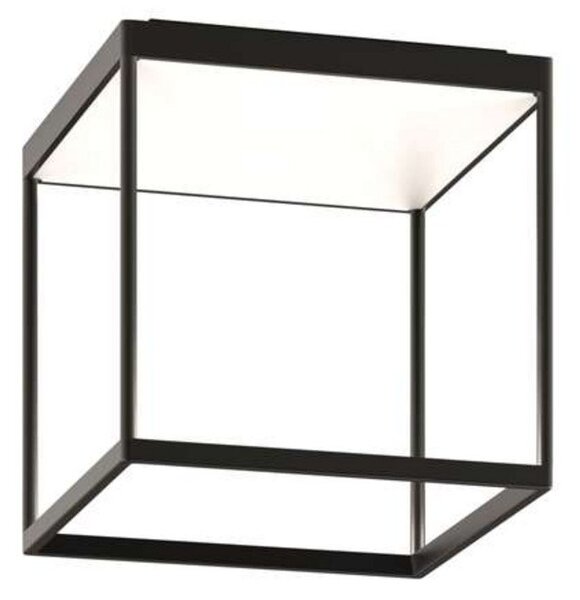 Plafoniera Serien Lighting, dimmerabile, Nero, Soggiorno, Alluminio