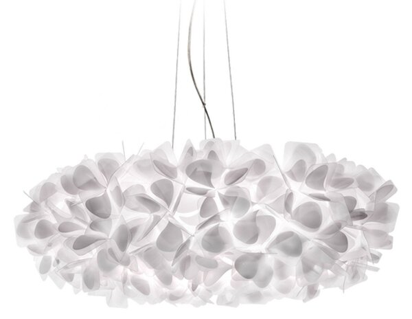 Lampada a sospensione Slamp, Clizia Mama Non Mama, dimmerabile, Bianco, Soggiorno, Plastica, Design