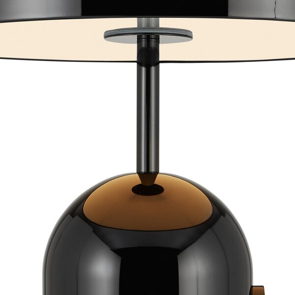 Lampade da tavolo Tom Dixon, Bell, dimmerabile, Nero, Soggiorno, Metallo, Design
