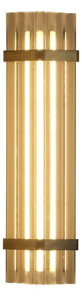 Applique da parete DCW, Bronzo / Ottone anticato, Soggiorno, Alluminio