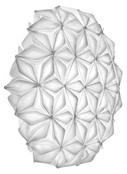 Plafoniera Slamp, La Vie, dimmerabile, Bianco, Soggiorno, Plastica, Design
